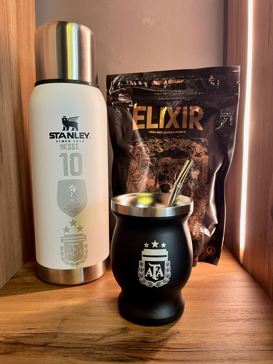 Set de mate Argentina - CAMPEONES DEL MUNDO