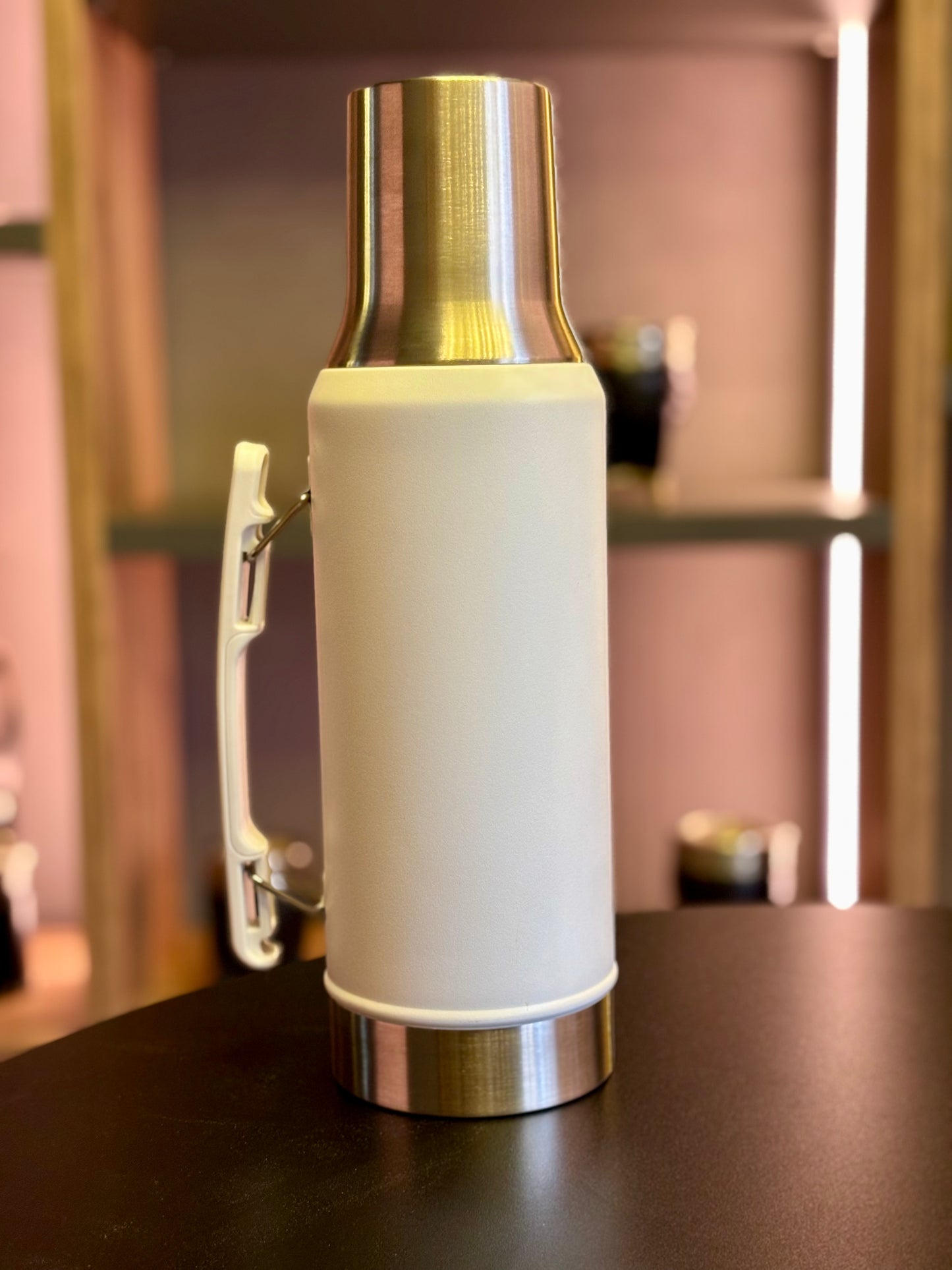 Termo Mate System 1.2L – Acero Inoxidable, Doble Pared, Aislación al Vacío