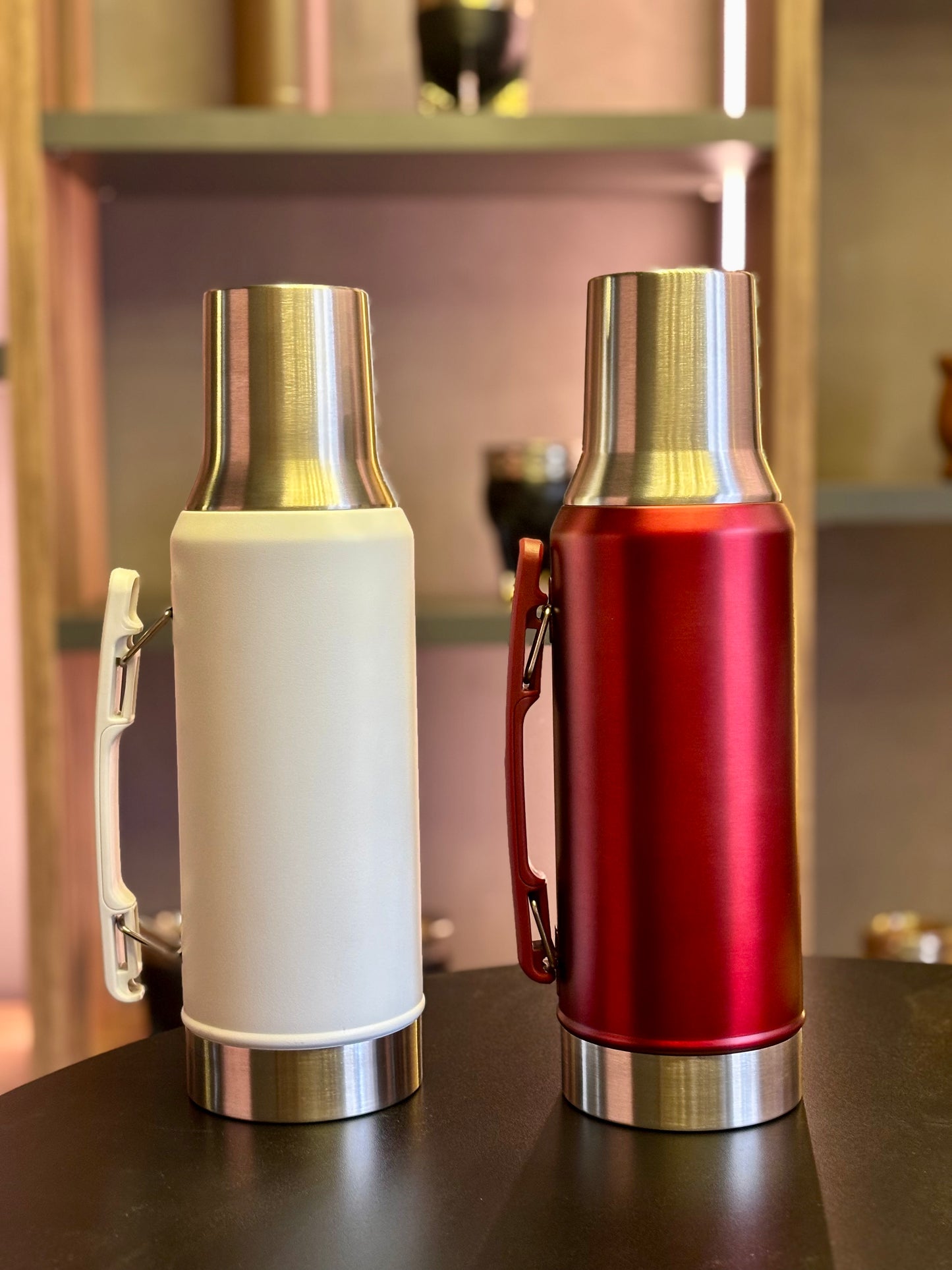 Termo Mate System 1.2L – Acero Inoxidable, Doble Pared, Aislación al Vacío