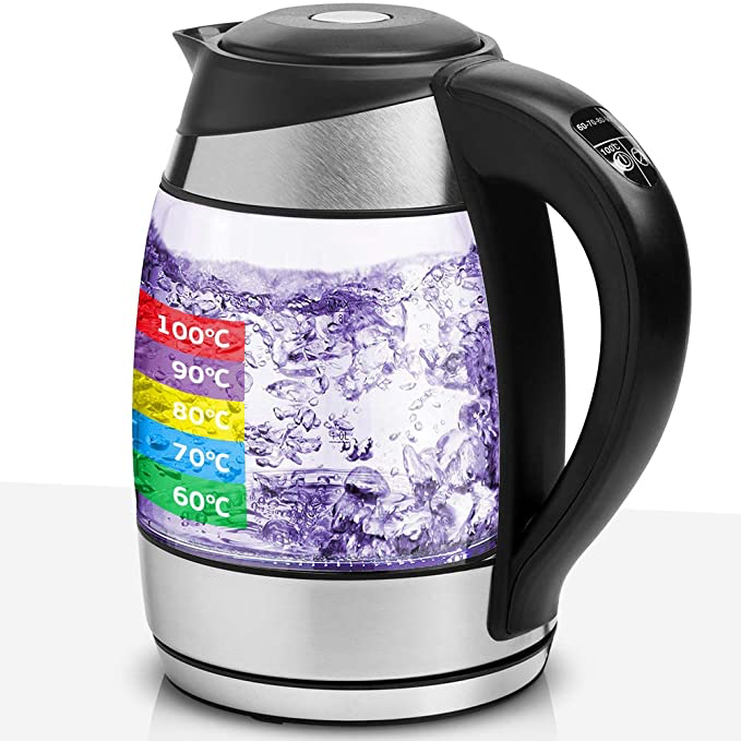 GAIMAN - Pava / Hervidor eléctrico con control de temperatura 1,8L