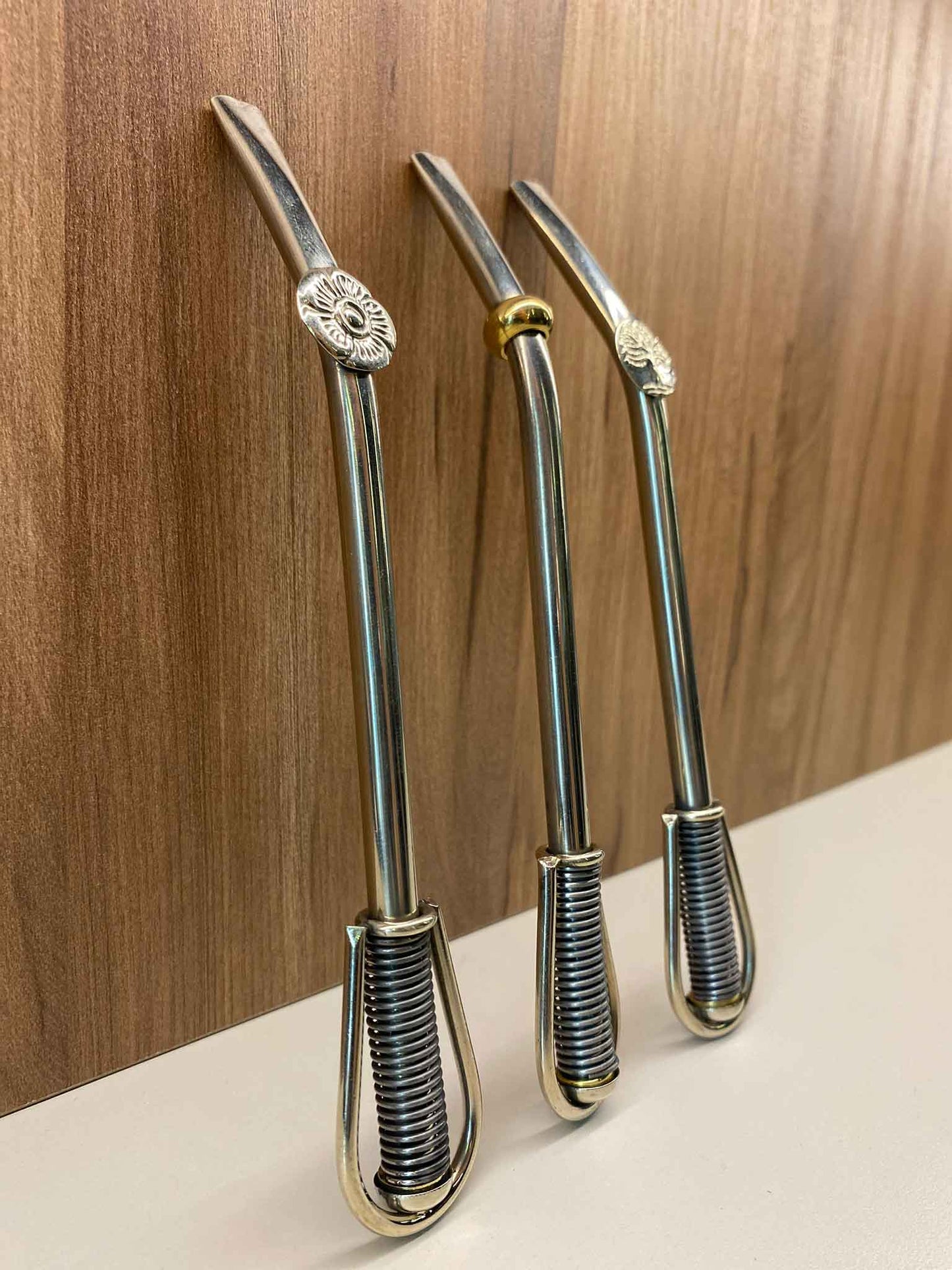 CARLOTA - Bombilla Alpaca con estribo