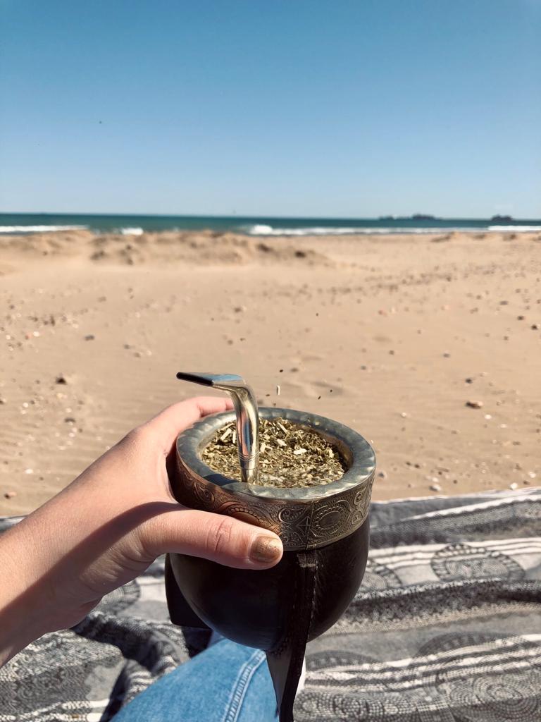 bombilla para beber yerba mate