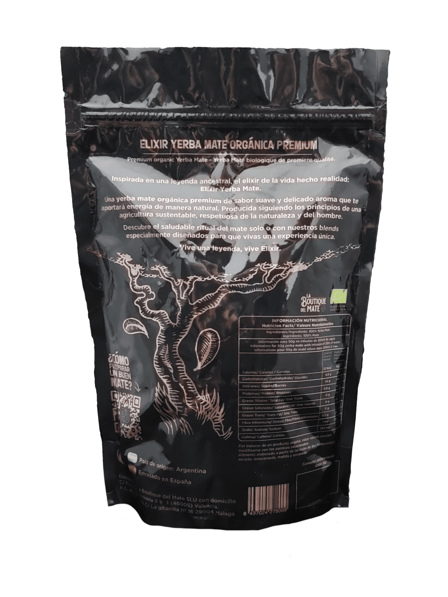 Elixir Yerba Mate Orgánica - Selección Especial