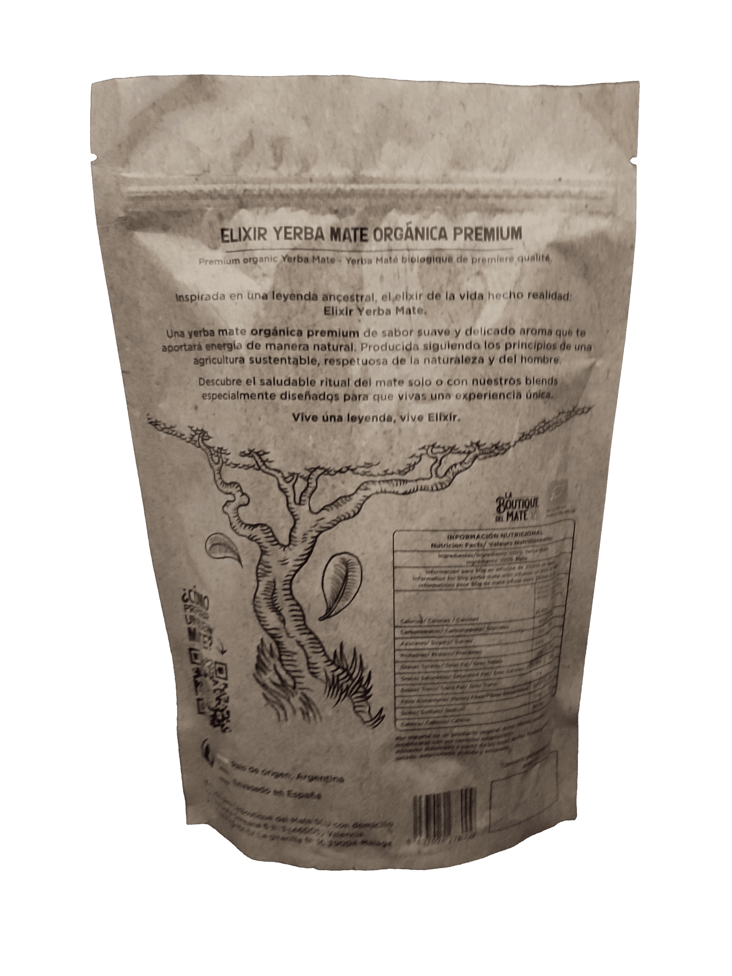 Elixir Yerba Mate Orgánica - Original
