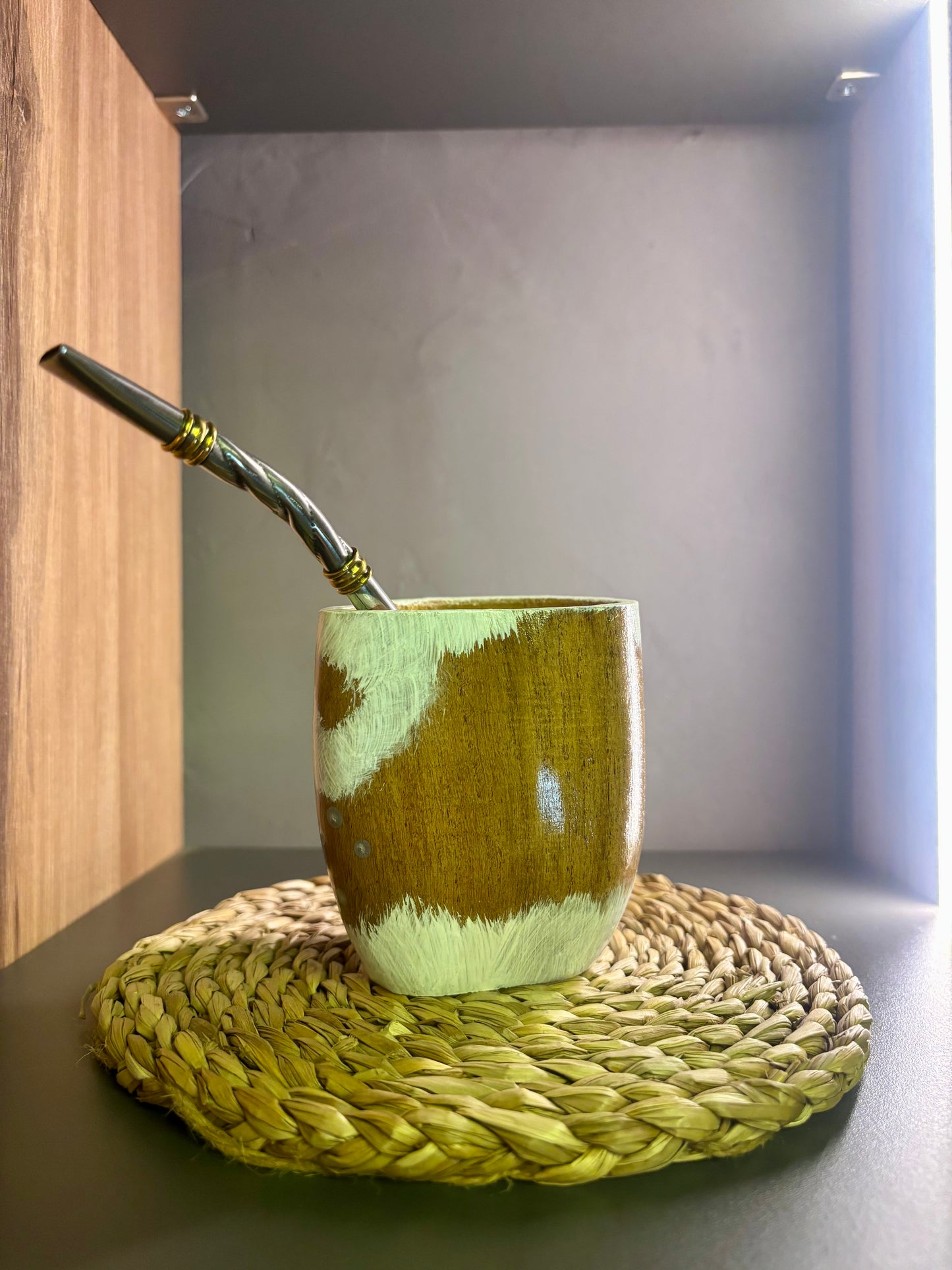 PAMPA - Mate artesanal algarrobo