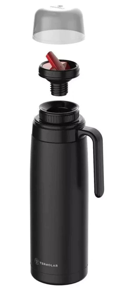 Termolar Stainless 1L Steel Mate Thermos - Black - Clickmate Spout —  Latinafy