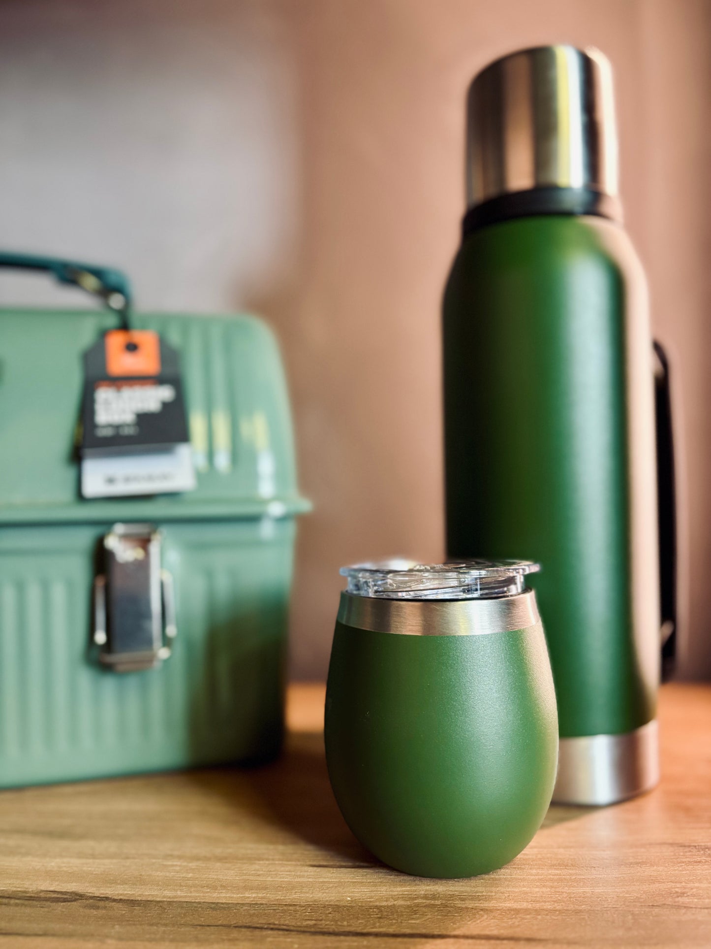 COSMICA - Lonchera Stanley Classic 9L Verde Hammertone