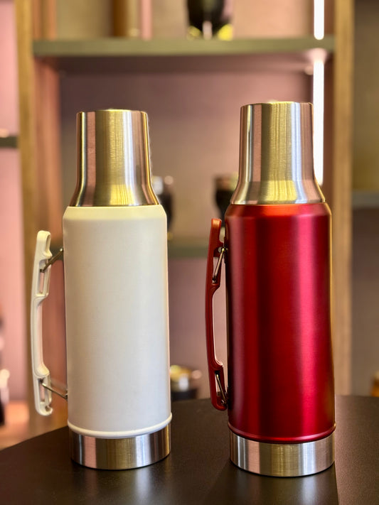 Termo Mate System 1.2L – Acero Inoxidable, Doble Pared, Aislación al Vacío
