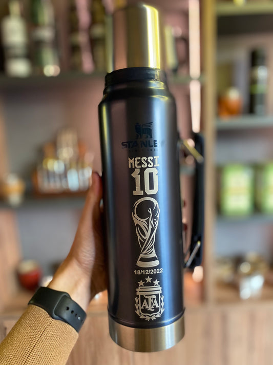 Grabado Laser personalizado para TERMOS (no incluye termo)