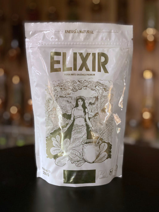 Elixir yerba mate orgánica. Despalada sabor intenso 