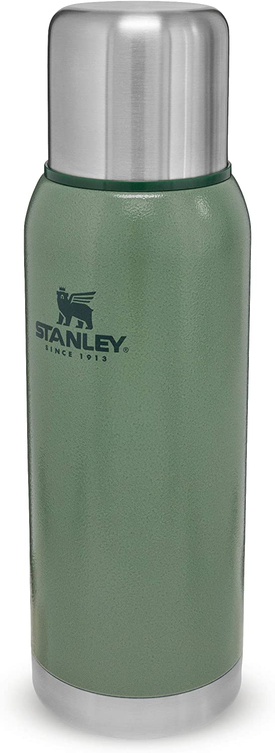 Termo Stanley 1L - Adventure Vacumm Bottle (Verde/ Blanco) - La