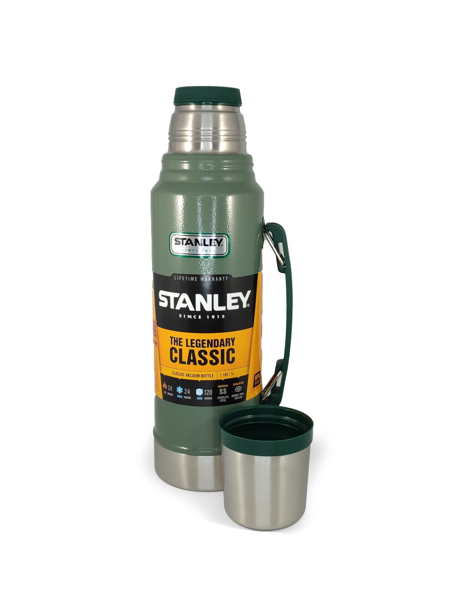 Termo Stanley 1 Litro The Legendary Classic Bottle Verde