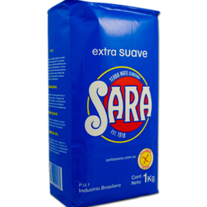 Yerba Mate  Sara Azul extra suave 1kg