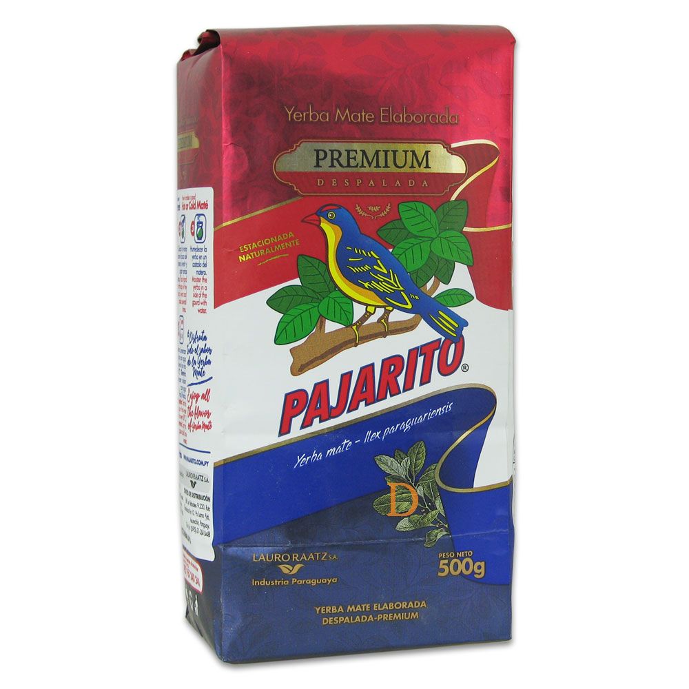 Yerba Mate Pajarito Premium Despalada 500gr - Poné la pava 